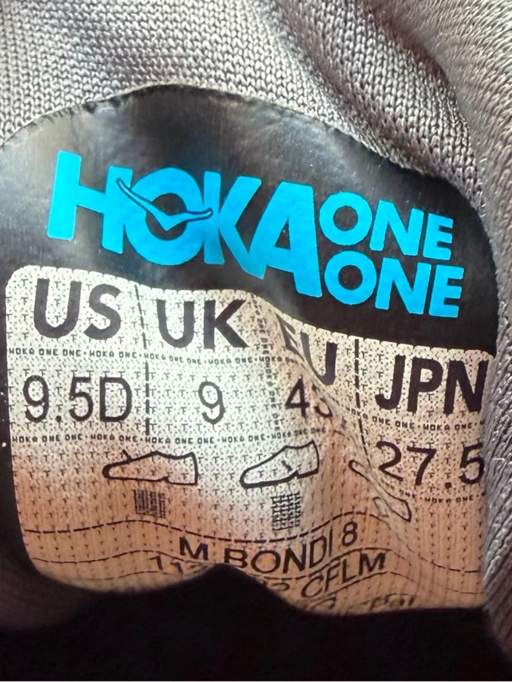 Mens Hokasa tennis shoes - Picture 4 of 5